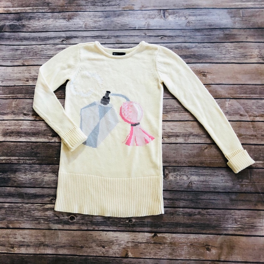 GapKids cream knit sweater! Size 8